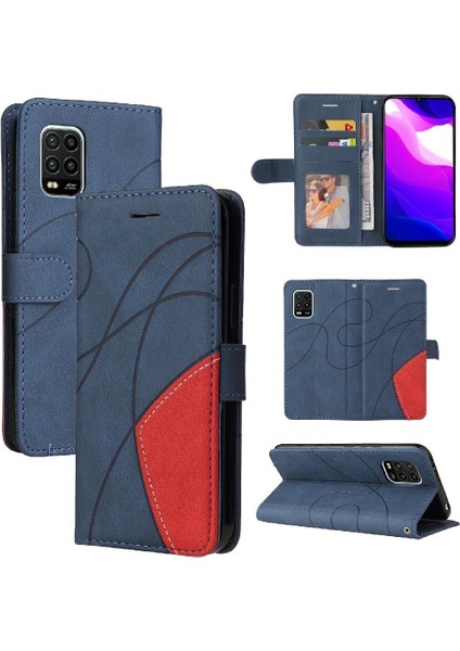 Kart Yuvası Standı Kickstand Koruyucu Pu Flip ile Xiaomi 10 Lite Için Kılıf (Yurt Dışından) fiyatları