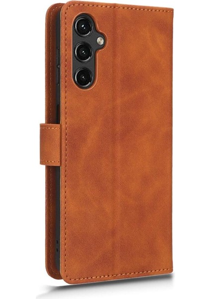 Kart Tutucu Kickstand Deri Folio ile Samsung Galaxy A14 5g Için Kılıf (Yurt Dışından) modelleri