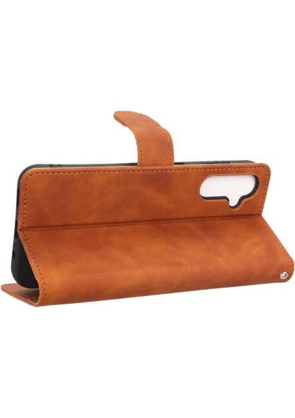 Kart Tutucu Kickstand Deri Folio ile Samsung Galaxy A14 5g Için Kılıf (Yurt Dışından) fırsatları