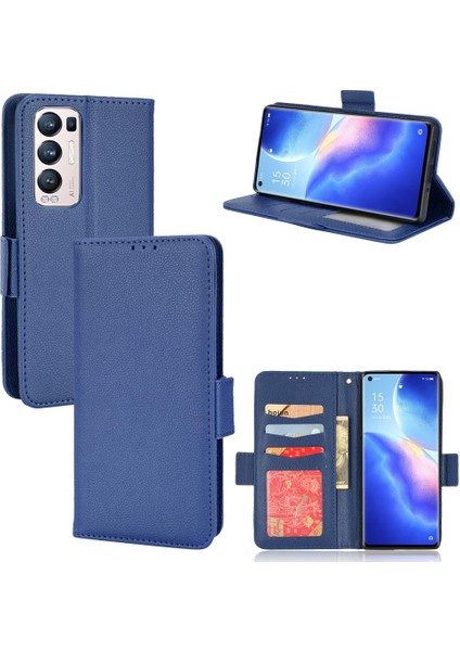 Oppo Bulmak Için Kılıf X3 Neo Cüzdan Yan Toka Kart Yuvaları Tutucu Manyetik Pu (Yurt Dışından)