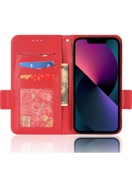 Iphone 13 Için Kılıf Manyetik Yan Toka Pu Deri Cüzdan Kart Yuvaları Tutucu (Yurt Dışından) indirimleri