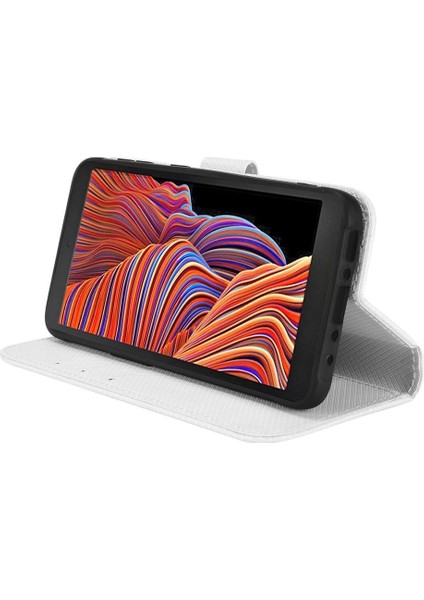 Samsung Galaxy Xcover 5 Kickstand Kart Tutucu Manyetik Cüzdan (Yurt Dışından) modelleri