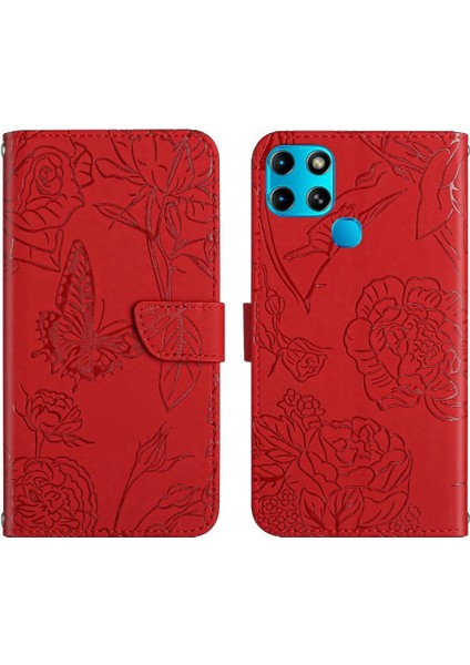 Infinix Akıllı 6 Anti-Damla Koruma Için Kılıf ile Darbeye Deri Kılıf (Yurt Dışından)