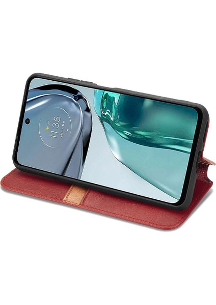 Motorola Moto G62 Flip Kapak Için Kılıf Moda Tasarım Cüzdan Fonksiyon Vaka (Yurt Dışından) indirimleri