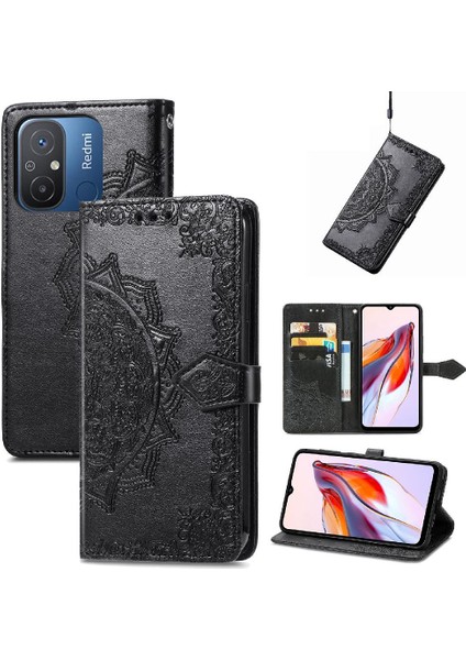 Redmi 12C Basit Iş Çevirme Kapağı Için Kılıf Zarif Desen Darbeye Dayanıklı (Yurt Dışından) modelleri