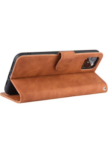 Iphone 11 Için Kılıf Pro Max Koruyucu Kapak Deri Folio Flip Case ile (Yurt Dışından)