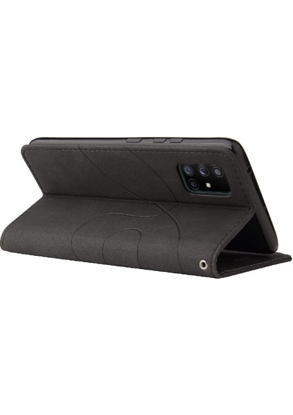 Samsung Galaxy A71 5g Pu Deri Flip Folio Kılıf Kart Yuvası ile (Yurt Dışından)