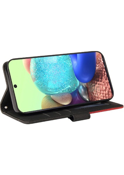 Samsung Galaxy A71 5g Pu Deri Flip Folio Kılıf Kart Yuvası ile (Yurt Dışından)