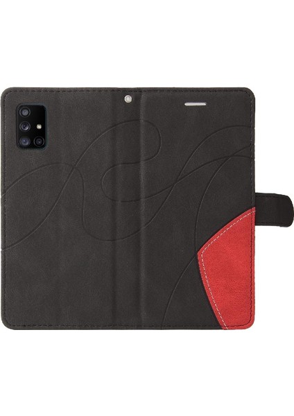 Samsung Galaxy A71 5g Pu Deri Flip Folio Kılıf Kart Yuvası ile (Yurt Dışından)