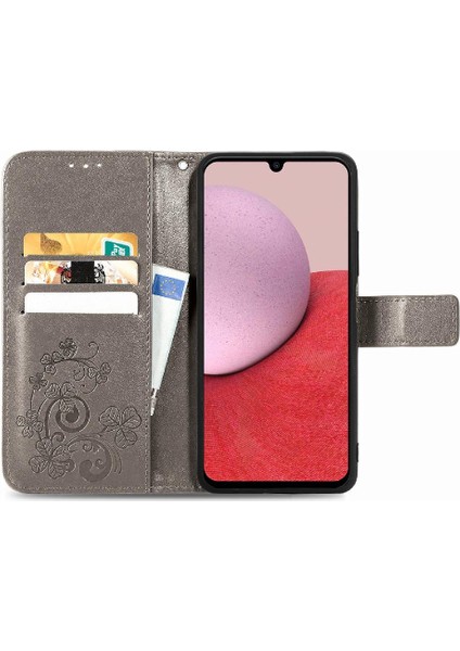 Samsung Galaxy A14 5g Flip Kapak Için Kılıf Kısa Kayış Dört Yapraklı Yonca (Yurt Dışından) fırsatları