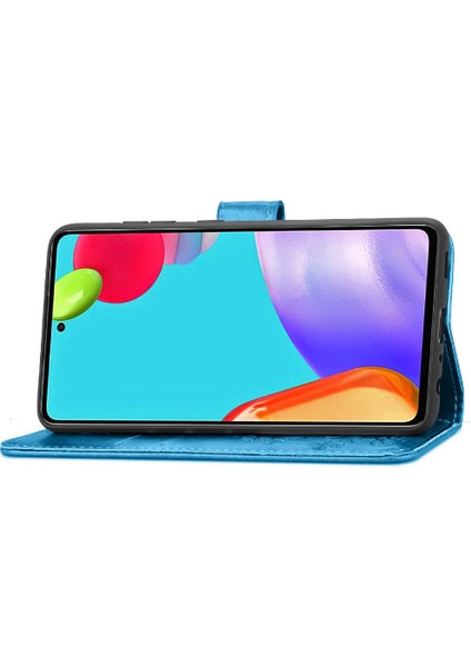 Samsung Galaxy A52 5g Flip Kapak Kılıf Için Kılıf Kısa Kayış Dört (Yurt Dışından) fiyatları