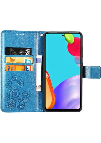 Samsung Galaxy A52 5g Flip Kapak Kılıf Için Kılıf Kısa Kayış Dört (Yurt Dışından) indirimleri