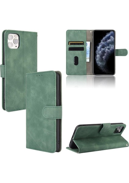 Iphone 11 Için Kılıf Pro Max Koruyucu Kapak Deri Folio Flip Case ile (Yurt Dışından)