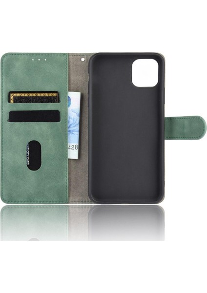 Iphone 11 Için Kılıf Pro Max Koruyucu Kapak Deri Folio Flip Case ile (Yurt Dışından)