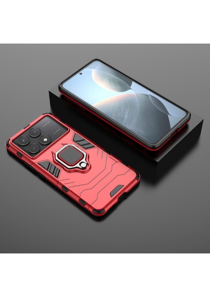 Xiaomi Poco X6 Pro 5g Için Kılıf 360 &deg; Dönen Halka Askeri Damla Koruma (Yurt Dışından) fırsatları