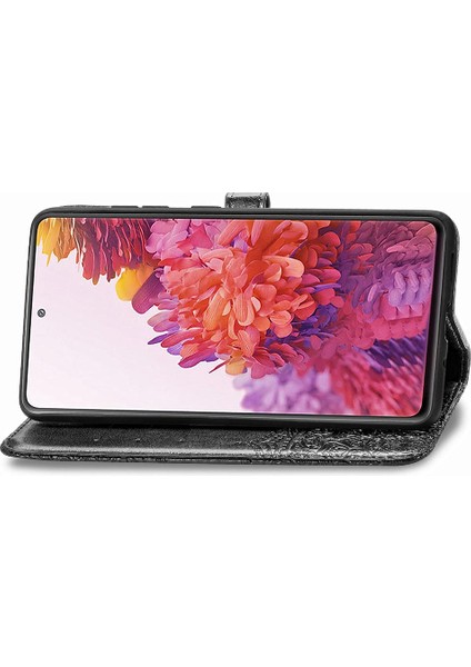 Samsung Flip Fe Flip Kapak Darbeye Deri Kılıf Basit Iş Için Kılıf (Yurt Dışından)