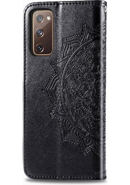 Samsung Flip Fe Flip Kapak Darbeye Deri Kılıf Basit Iş Için Kılıf (Yurt Dışından)