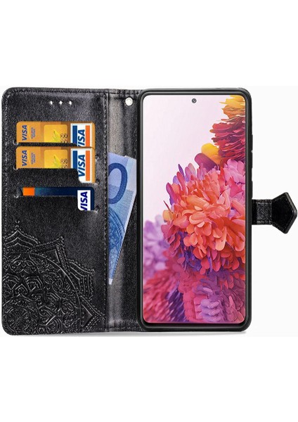 Samsung Flip Fe Flip Kapak Darbeye Deri Kılıf Basit Iş Için Kılıf (Yurt Dışından)