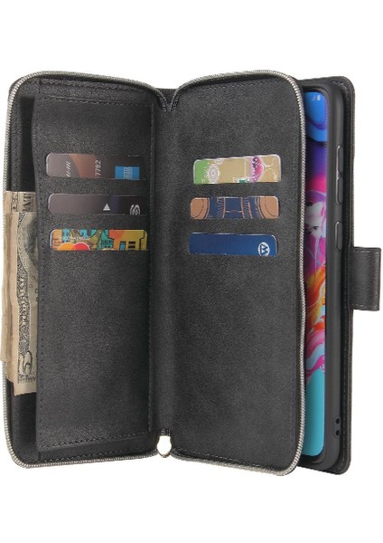 El Kayışı ile Samsung Galaxy A70 Için Kılıf Kapak Kapak Kart Tutucu Cüzdan (Yurt Dışından) fiyatları