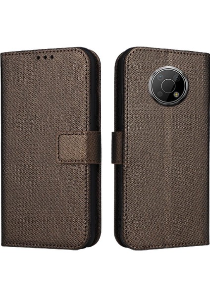 Nokia G300 Kart Tutucu Kapak Manyetik Cüzdan Kickstand Için Kılıf (Yurt Dışından)