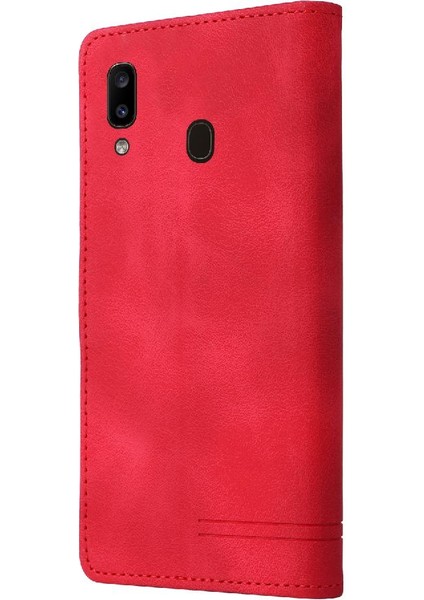 Samsung Galaxy A20E Cüzdan Için Flip Case Basit Iş Kapak Kılıfı (Yurt Dışından) indirimleri