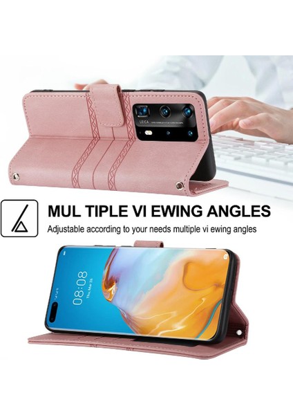 Huawei P40 Pro Artı Cüzdan Kılıf Için Flip Case Manyetik Kapatma Darbeye (Yurt Dışından) fırsatları