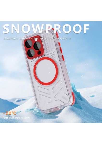 Iphone 15 Pro IP68 Su Geçirmez Tam 12FT Askeri Darbeye Dayanıklı (Yurt Dışından)