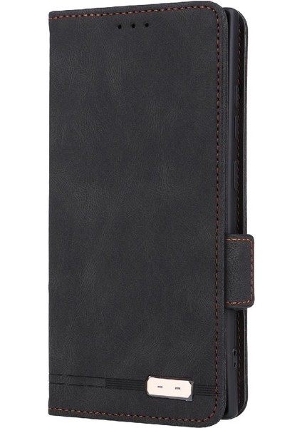 Kart Tutucu Kickstand Kart Folio ile Samsung Galaxy S24 Ultra Için Kılıf (Yurt Dışından)