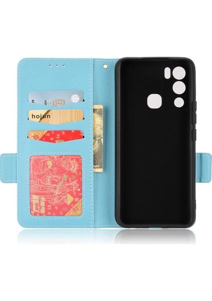 Infinix Sıcak 12I Cüzdan Yan Toka Manyetik Pu Deri Kart Yuvaları Için Kılıf (Yurt Dışından) fiyatları