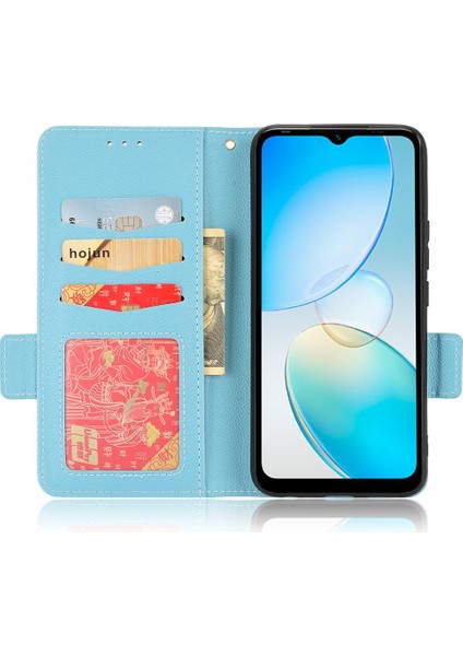 Infinix Sıcak 12I Cüzdan Yan Toka Manyetik Pu Deri Kart Yuvaları Için Kılıf (Yurt Dışından) modelleri