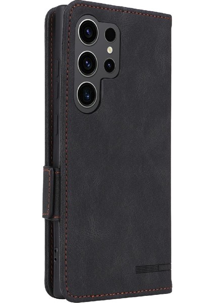 Kart Tutucu Kickstand Kart Folio ile Samsung Galaxy S24 Ultra Için Kılıf (Yurt Dışından) fiyatları