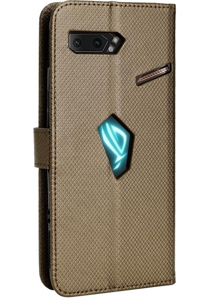 Asus Rog Telefon 2 Kart Tutucu Kapak Için Kılıf Kickstand Manyetik Cüzdan (Yurt Dışından) modelleri