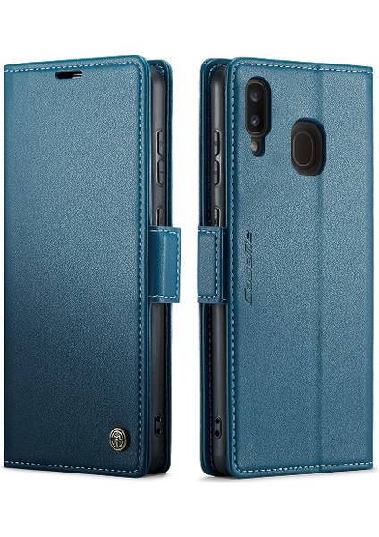 Samsung Galaxy A40 Kart Yuvası Darbeye Dayanıklı Durumda Cüzdan Durumda (Yurt Dışından)