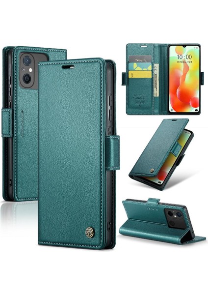 Xiaomi Redmi 12C Darbeye Durumda Cüzdan Durumda Kickstand (Yurt Dışından)