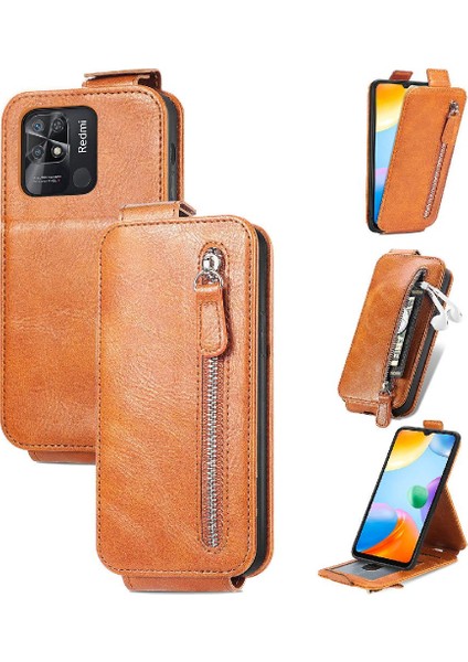 Xiaomi Redmi 10C Zarif Iş Cüzdan Fonksiyonu Için Kılıf Deri Kılıf (Yurt Dışından) fırsatları