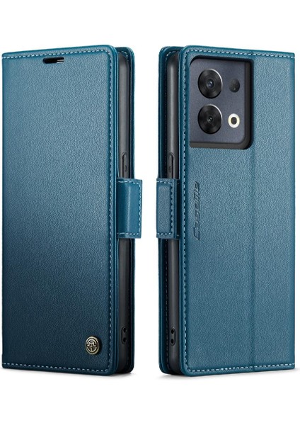 Oppo Caseme 8 Pro 5g Anti Dolandırıcılık Cüzdan Durumda Kart Yuvası Durumda (Yurt Dışından)