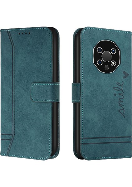 Telefon Kılıfı Için Oukitel W13 Manyetik Kapatma Flip Folio Cüzdan Kart Yuvaları (Yurt Dışından)