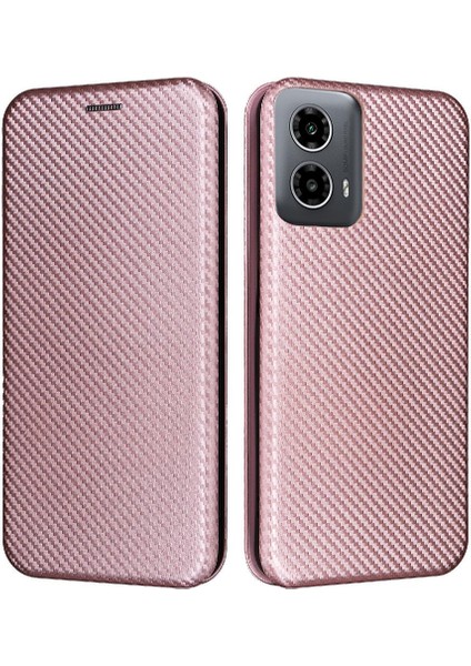 Motorola Moto G34 5g Için Kılıf Kart Tutucu Kickstand Manyetik Karbon (Yurt Dışından) fırsatları