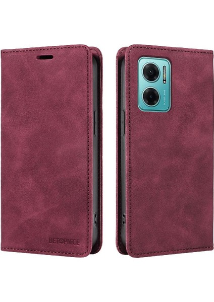 Xiaomi Redmi Not 10 Için Kılıf 5g Koruyucu Folio Cüzdan Manyetik Pu (Yurt Dışından)