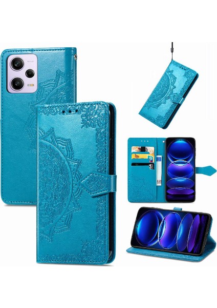 Redmi Not 12 Için Kılıf Pro Kapak Çevirin Kılıf Zarif Desen (Yurt Dışından)