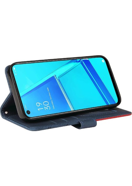 Oppo A92/A72/A52 Kart Yuvası Standı Iki Renkli Dikiş Pu (Yurt Dışından) indirimleri