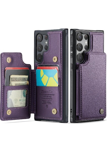 Samsung Galaxy S23 Ultra Pu Deri Kart Tutucu Için Caseme Cüzdan Kılıf (Yurt Dışından) fiyatları