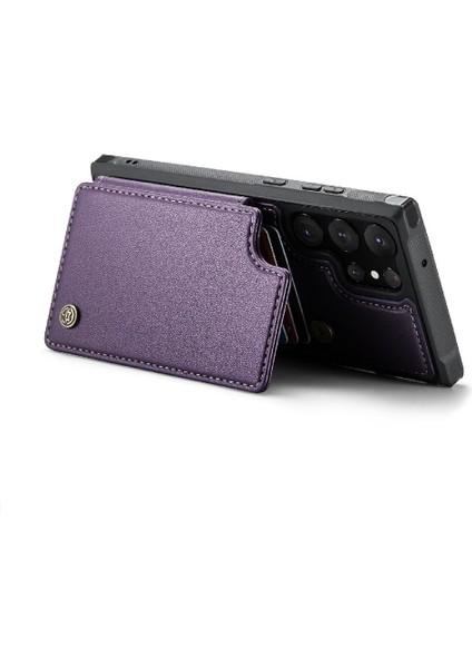 Samsung Galaxy S23 Ultra Pu Deri Kart Tutucu Için Caseme Cüzdan Kılıf (Yurt Dışından) fırsatları
