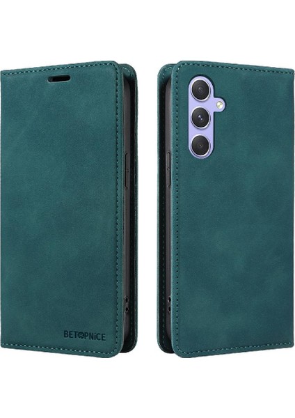 Samsung Galaxy A54 5g Koruyucu Pu Deri Folio Cüzdan Manyetik (Yurt Dışından)