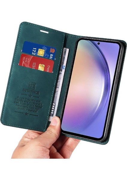 Samsung Galaxy A54 5g Koruyucu Pu Deri Folio Cüzdan Manyetik (Yurt Dışından) modelleri