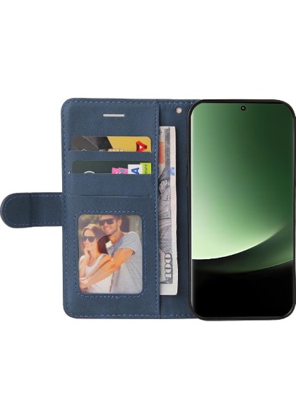 Kart Yuvası Standı Pu Flip ile Xiaomi 13 Ultra Iki Renkli Dikiş Için Kılıf (Yurt Dışından) fiyatları