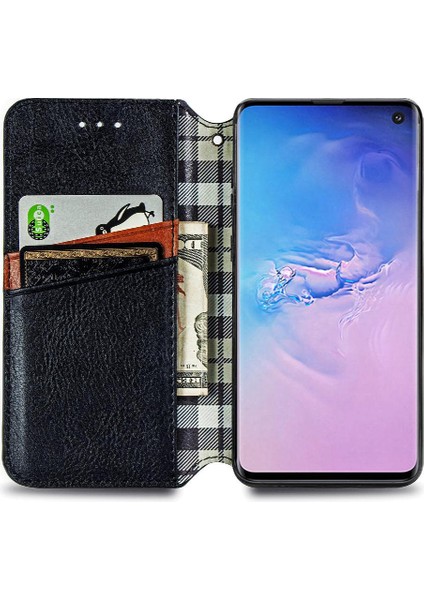 Samsung Galaxy S10E Moda Tasarımı Zarif Iş Cüzdan Için Kılıf (Yurt Dışından)