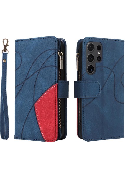 Kart Yuvası Standı Dokuz Kart Yuvaları ile Samsung Galaxy S24 Ultra Için Kılıf (Yurt Dışından)