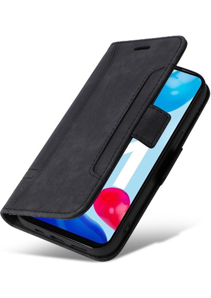 Xiaomi Redmi Için Not 11S Tpu Deri Manyetik Kart Yuvaları Cüzdan Çevirin (Yurt Dışından) indirimleri