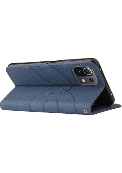 Xiaomi 11 Lite Için Iki Renkli Dikiş Kickstand Koruyucu Kart ile (Yurt Dışından) fırsatları